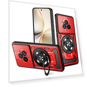 Magnetic Case with Rotating Stand — Phone Accessories, Smartwatch 2025