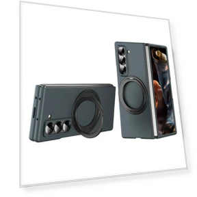 Magnetic Phone Case with Tempered Glass Screen Film — Phone Accessories, Smartwatch 2025