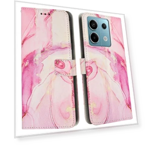 Marble Pattern Wallet Stand Case — Phone Accessories, Smartwatch 2025