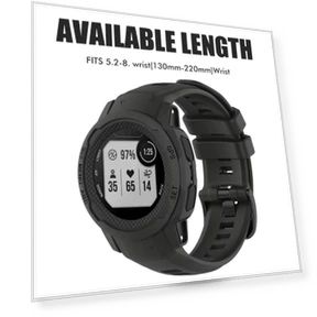 Replacement Silicone Watch Bands — Smartwatch Straps, GoolRC