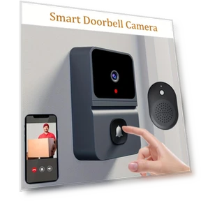 Smart WiFi Doorbell — Smart Home Security, Living style