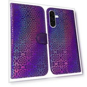 Stand Case Dazzling Flower Leather Phone Cover — Phone Accessories, Smartwatch 2025