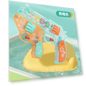 Transparent Gear Revolver Pressing Daughter-Mother Water Can Be Separated Double Summer Children S Beach Water Toy — Beach Balls, Modern world22
