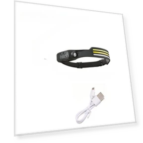 USB Rechargeable Headlight with Sensor — Flashlights, WBL