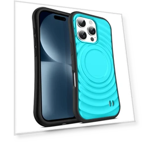 Wavy Curves Texture Slim Anti Drop Case — Phone Accessories, Smartwatch 2025