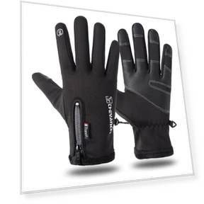 Winter Warm Motorcycle Gloves with Touch Screen — Gloves