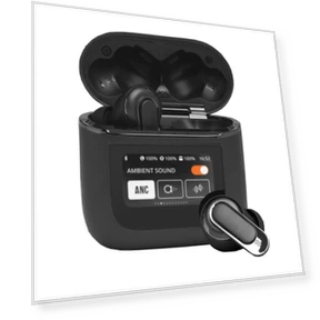 Wireless Earbuds with Noise Cancellation — In-Ear Headphones, Fash