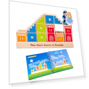 3D Building Blocks Education Logical Thinking Sensory Toys — Construction Kits, Toys-Glory Fourall