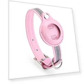 Adjustable Pet Location Tracker Collar with Reflective Strip — Trackers, Fujeenn