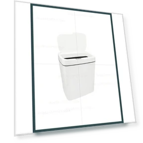 Automatic Touchless Trash Can — Kitchen Cans, Various household supplies