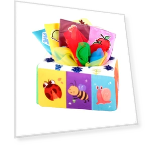 Baby Tissue Box Toy — Infant & Early Childhood Playthings, Topmartbuy