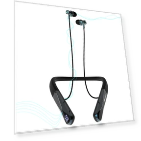 Bluetooth Neckband Headphones — Over-Ear Headphones, HAYAO