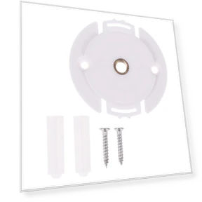 Camera Base Bracket — Surveillance Enclosures & Mounts, Square Circle
