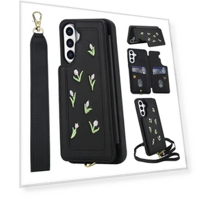 Case with Embroidered Tulips — Bumpers, Smartwatch 2025