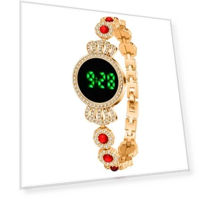 Elegant Touch Digital Wristwatch — Men's Timepieces, Zhiweiomess