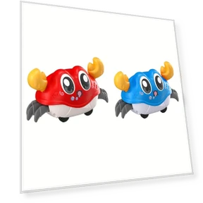 Interactive Sensory Toys for Babies with Crawling Crab — Infant & Early Childhood Playthings, Houspace