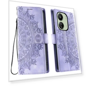 Leather Wallet Case with Embossed Totem — Flip Cases, Smartwatch 2025