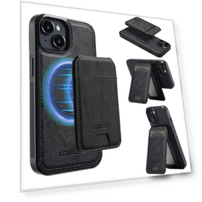 Magnetic Case Detachable Card Holder — Phone Accessories, Smartwatch 2025