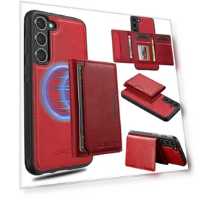 Magnetic Phone Case with Detachable Card Holder — Phone Accessories, Smartwatch 2025