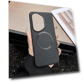 MagSafe Compatible Shockproof Case with Fabric Back Cover — Cases, Smartwatch 2025