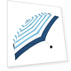 Marine Stripe Folding Umbrella — Folding, JAPAN ANIME BRIDGE