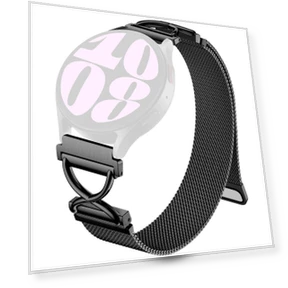 Milanese Band Electroplated Stainless Steel Magnetic Watch Strap — Bands, Smartwatch 2025