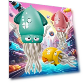 Moving and Dancing Octopus Squid Toy — Interactive Animal Companions, hayatospeed