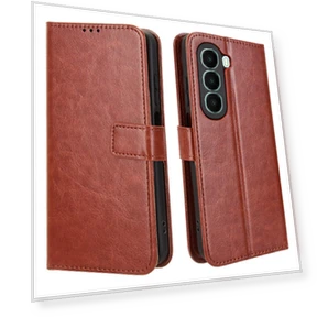 PU Leather Phone Case with Wrist Strap — Flip Cases, Smartwatch 2025
