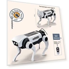 Radio-controlled Bionic Electric Robot Dog — Interactive Animal Companions, qijuestate