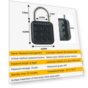 Smart Biometric Fingerprint Door Lock — Biometric Security, Springs And Autumns