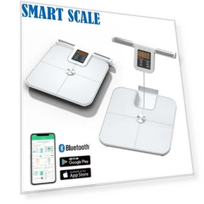 Smart Bluetooth Scale with LED Display — Weight Management Tools, The Romantics