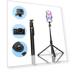 Smartphone Stick Tripod — Selfie Sticks, MIYAKO
