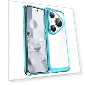 Transparent Blue Protective Case — Basic Cases, Smartwatch 2025