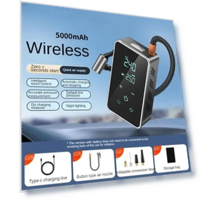 Wireless Air Pump with Touch Screen — Tire Inflation Solutions, Various household supplies