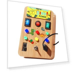 Wooden Busy Boards — Educational, Hong Decor