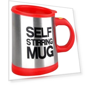 Automatic Electric Self-Stirring Mug — Beverage Warmers, TOP HOME-002