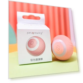Automatic Rolling Ball Smart Toy — Cat Playthings, Cuperay