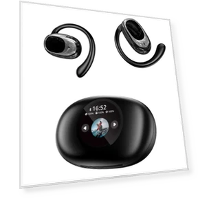 Bluetooth Headphones with Touchscreen — Over-Ear Headphones, Junmaocun