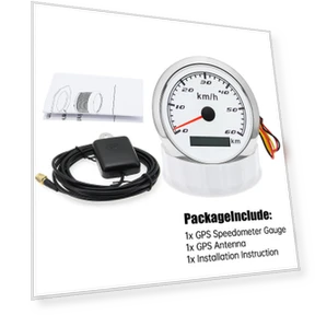 GPS Speedometer with Touch Antenna — Navigation & GPS Accessories