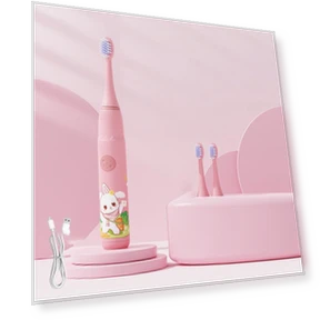 Kids Electric Toothbrush with Smart Timer — Kids' Electric Toothbrushes, Light makeup
