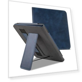 Leather Case for E-Reader with Auto Sleep/Wake Function — Protective Cases, pingyuSH