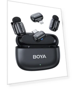 Mini Wireless Microphone — Microphones, Boya