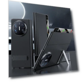 Mobile Phone Case with Bracket and Smart Window — Mobile Devices & Accessories, BC Electrical Appliances