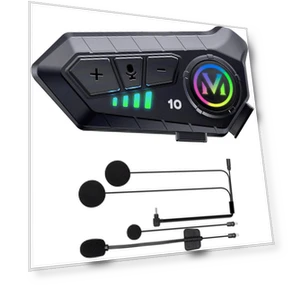 Motorcycle Helmet Headset — Wireless Headsets for Powersports, HAYAO