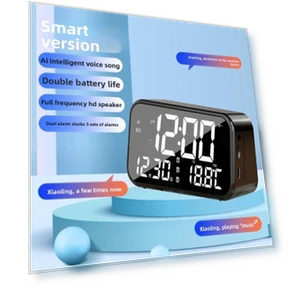 Multifunctional LED Display Clock — Clocks, HAjuzhou