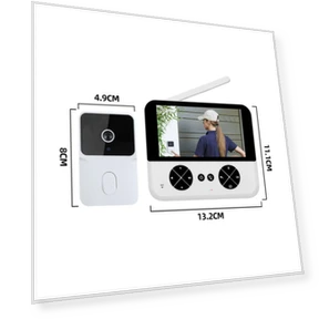 Multifunctional Video Doorbell — Kits, Tool parts