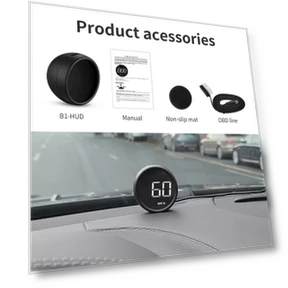 OBD2 EOBD HUD Projection Display — Car Accessories & Gadgets, WYOBD