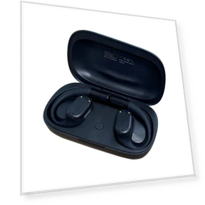 Open-Ear Earphones with AI Noise Cancellation — Over-Ear Headphones, HAYAO