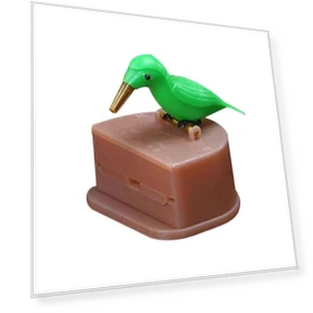 Smart Press Type in Bird Shape, Toothpick Holder, Box, Dispenser, Dining Table Gadget — Toothpick Holders, Factory Discount Outlet