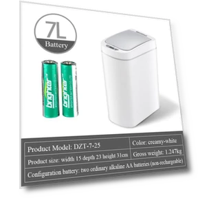 Smart Trash Can for Toilet — Waste Baskets, DC-Home-2